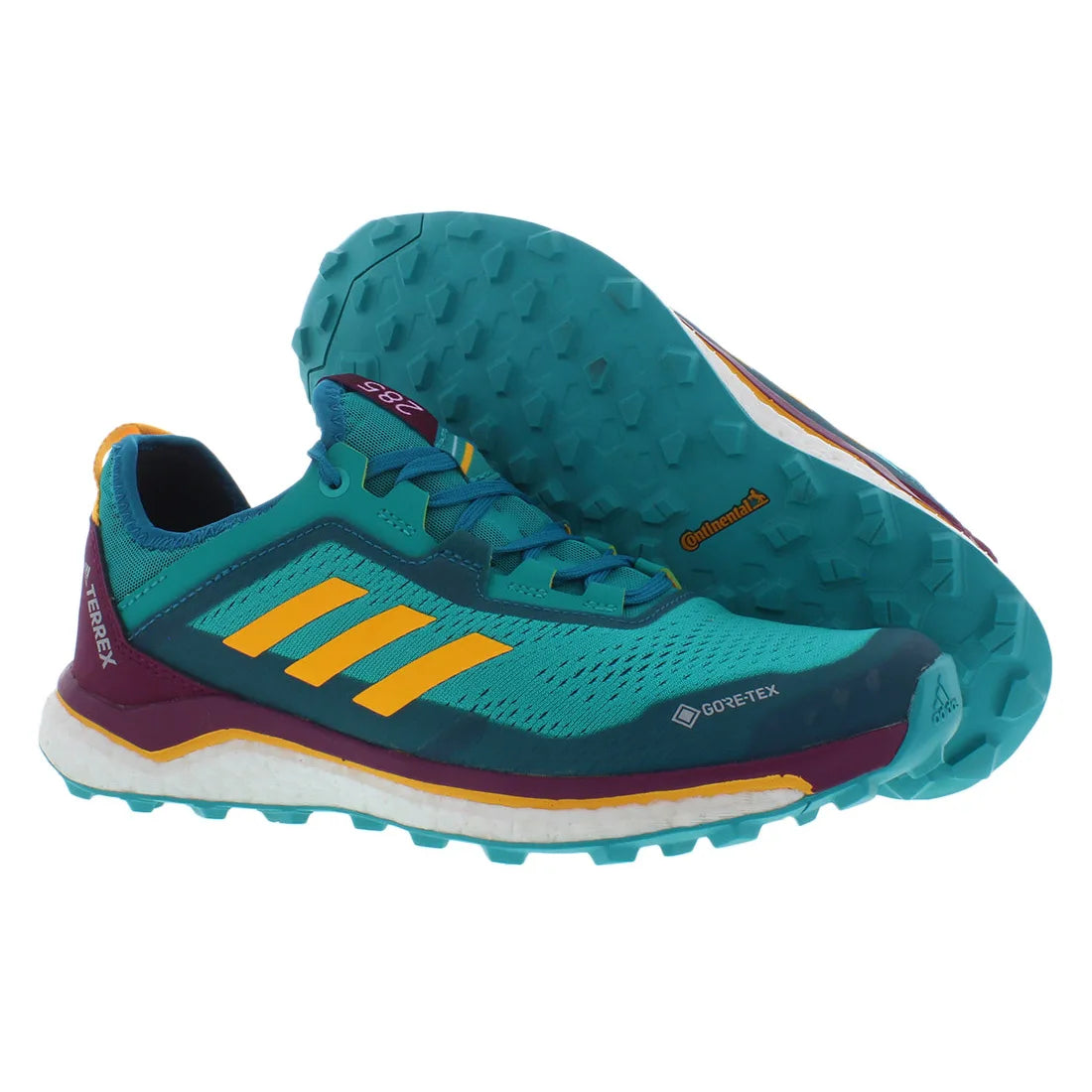 For Terrex Agravic Womens Green Hiking Outdoor Trail Shoes Model MSS-FV2483 | 100% Authentic