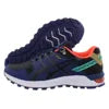 For Men's Gel-Citrek Running Shoes Breathable Mesh Upper Genuine Leather Lining EVA Midsole Summer Sport Sneakers Blue/Red