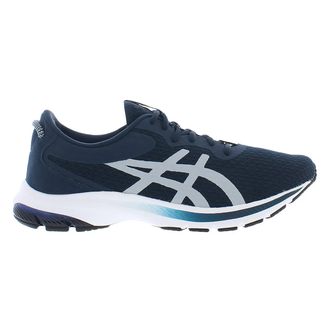 Asics Men's Gel-Kumo Lyte 2 Blue/Silver Shoes Luxury Sport Style Lightweight Breathable for Spring Summer Autumn Rubber Mesh