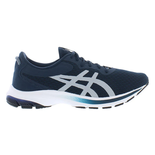 Asics Men's Gel-Kumo Lyte 2 Blue/Silver Shoes Luxury Sport Style Lightweight Breathable for Spring Summer Autumn Rubber Mesh