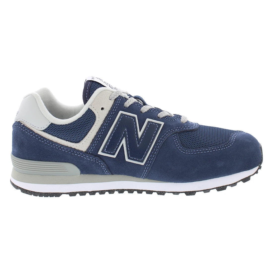 New Balance 574 GS Boys Shoes Color: Navy/Grey  100% Authentic
