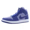 For for Air for 1 Mid SE L Women's Sport Shoes Iron Purple/Deep Royal Blue China Model MSS-DH7821500 for Spring Summer Autumn