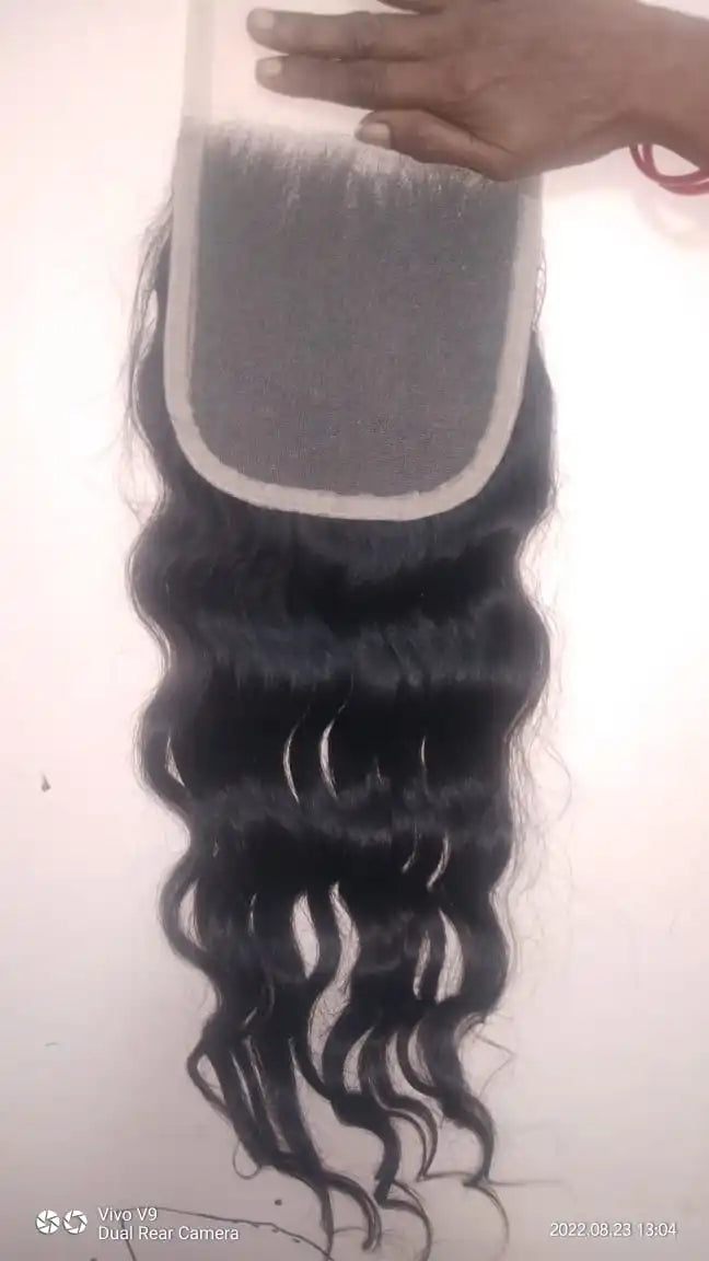 100% Virgin Indian Bulk Human Hair Pure Remy with Loose Deep and Natural Wave Styles Natural Color