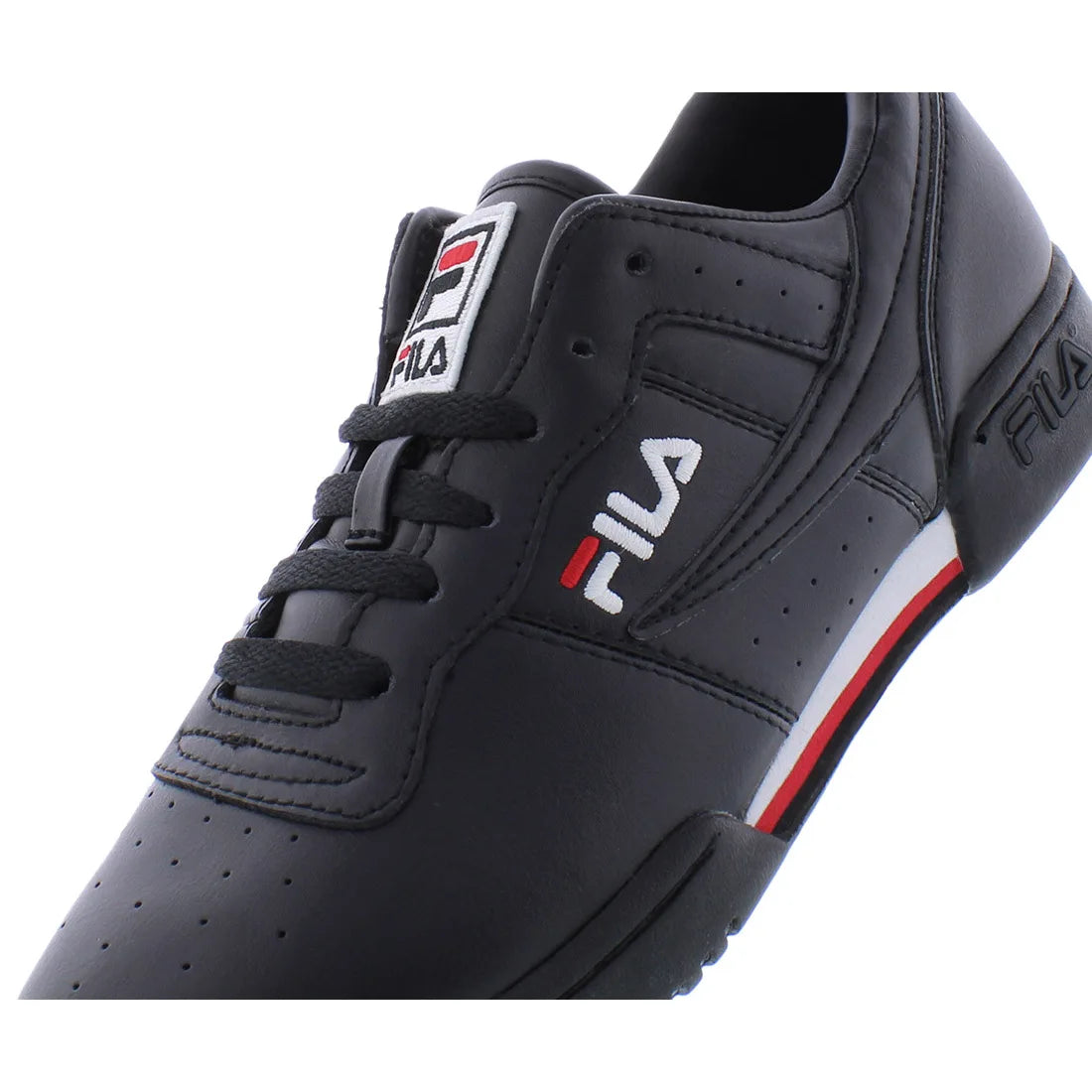 Fila Original Men's Fitness & Cross-Training Shoes in Black White Red Color | 100% Authentic