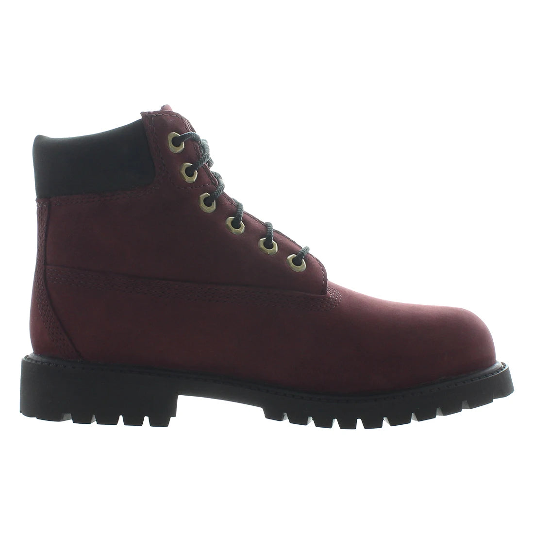 Timberland 6 Inch Premium Boot PS Girls Shoes Color: Burgundy  100% Authentic