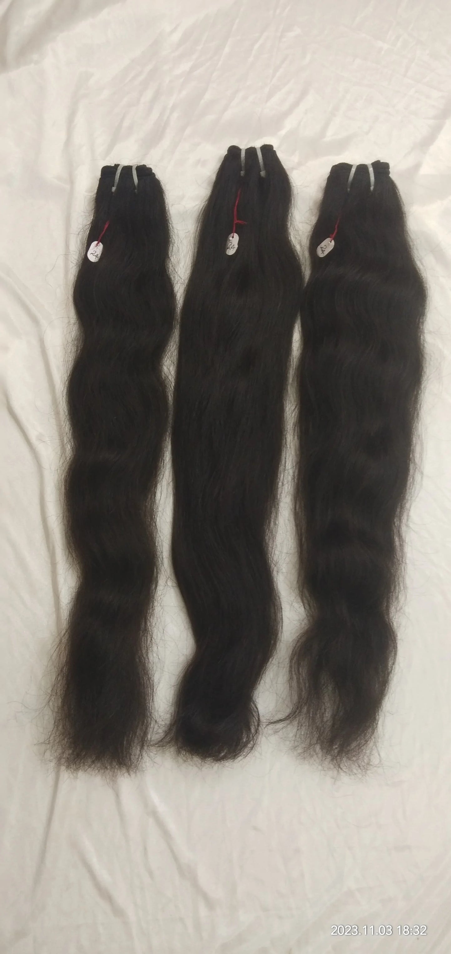 100% Virgin Indian Bulk Human Hair Pure Remy with Loose Deep and Natural Wave Styles Natural Color