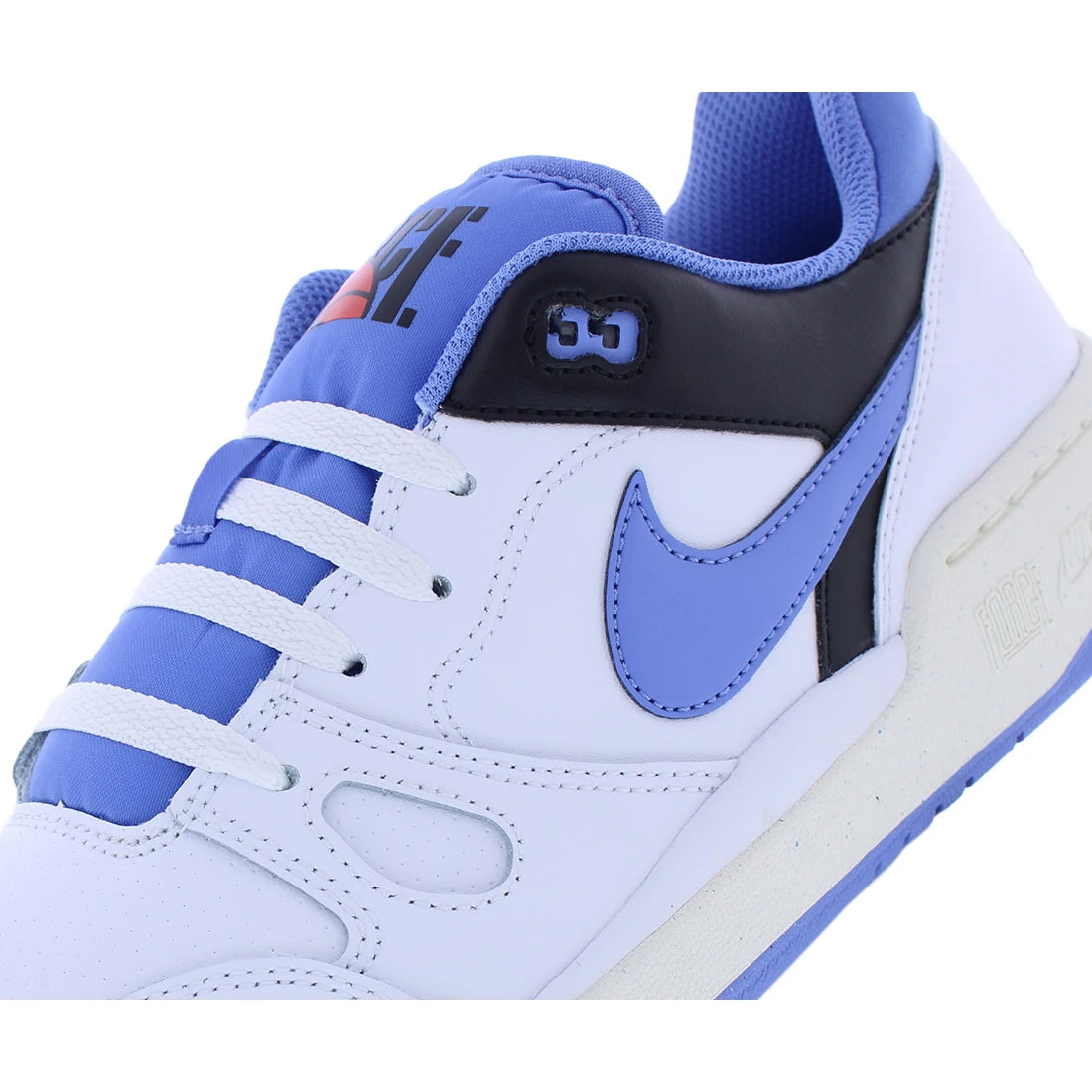For Men's Full Force Low Basketball Shoes in White/Polar/Black/Sail Color Scheme | 100% Authentic Made in China Model FB1362100