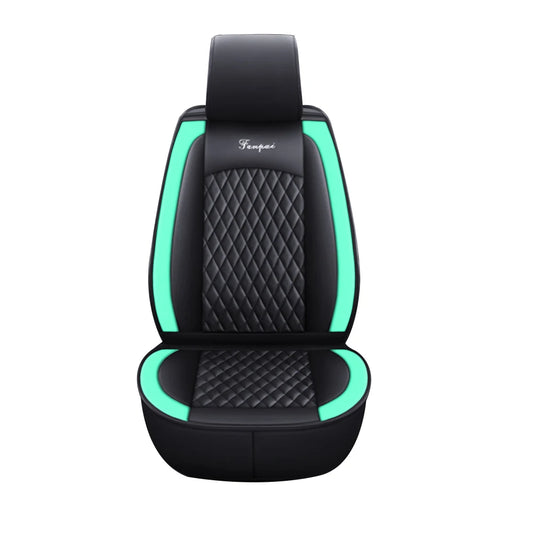 Black Green Car Seat Covers  5-Seats Protection Cushion Ct0008  Universal Seat Cover
