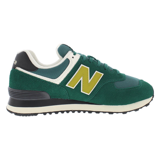 New Balance 574 Unisex Shoes Color: Green/Green  100% Authentic