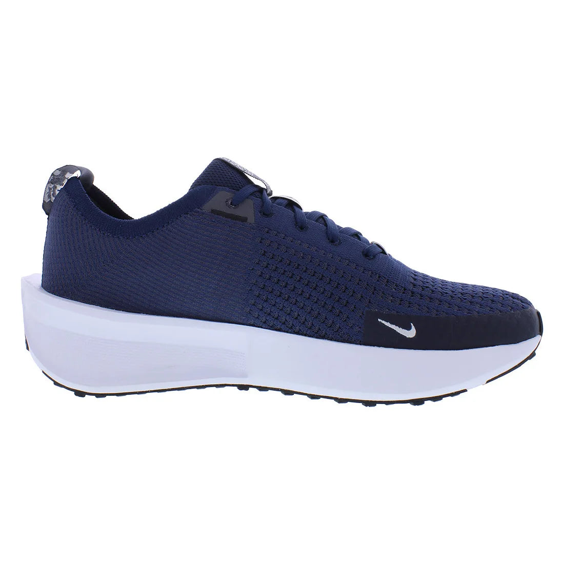 For Men's Interact Run Sneakers College Navy/Gridiron/White/Platinum Tint Genuine Leather Lining Summer Shoes FD2291402 China