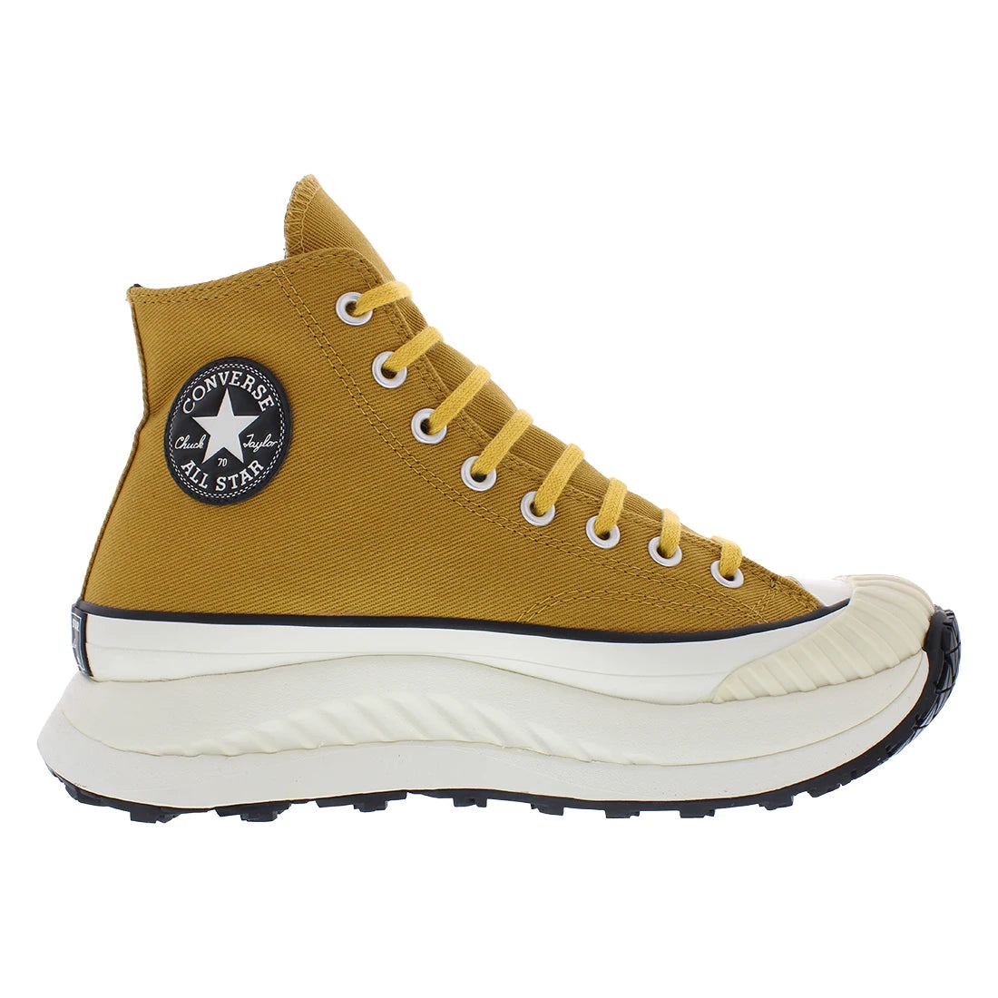 Converse Chuck 70 All Terrain-CX High Platform Unisex Shoes Color: Burnt Honey/Thriftshop Yellow  100% Authentic