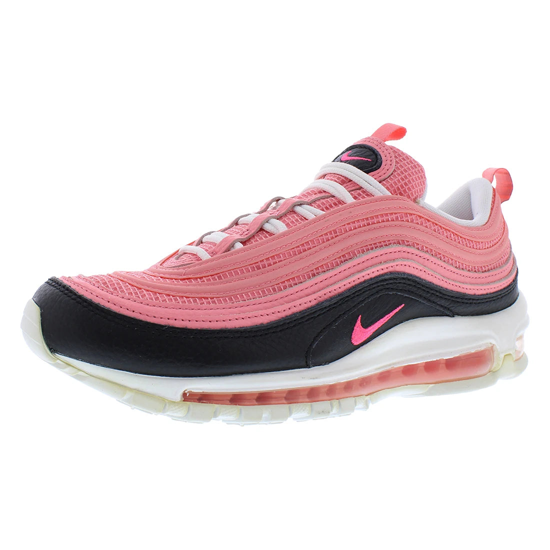 For for 97 Unisex Tennis Shoes Custom Design Pink Gaze/Hyper Pink/White Breathable Mesh PU Insole Summer Sport Made China