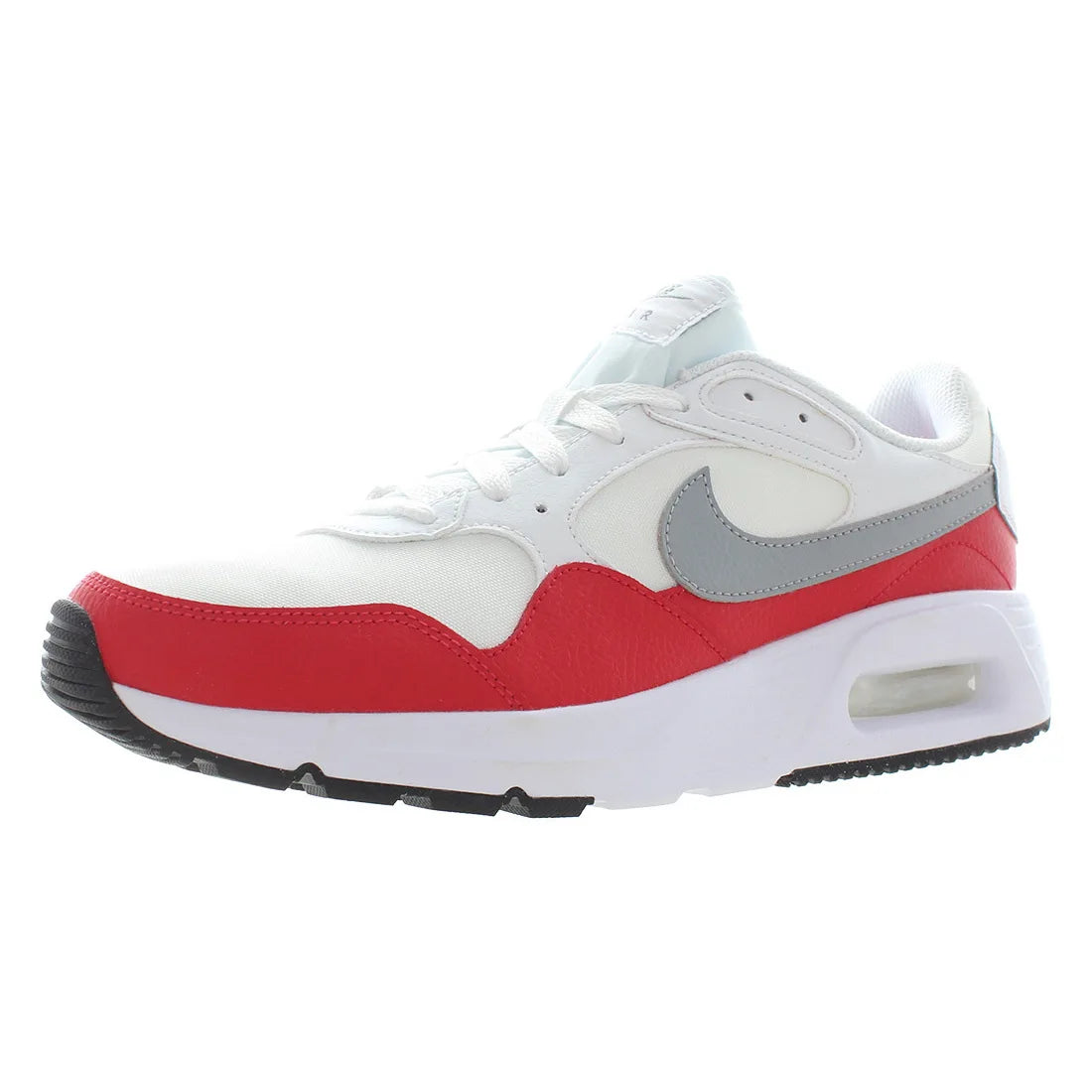 For SC Men's Sneakers White/Wolf Grey/University Red All Seasons Including Summer Spring Autumn Winter Mesh China Model