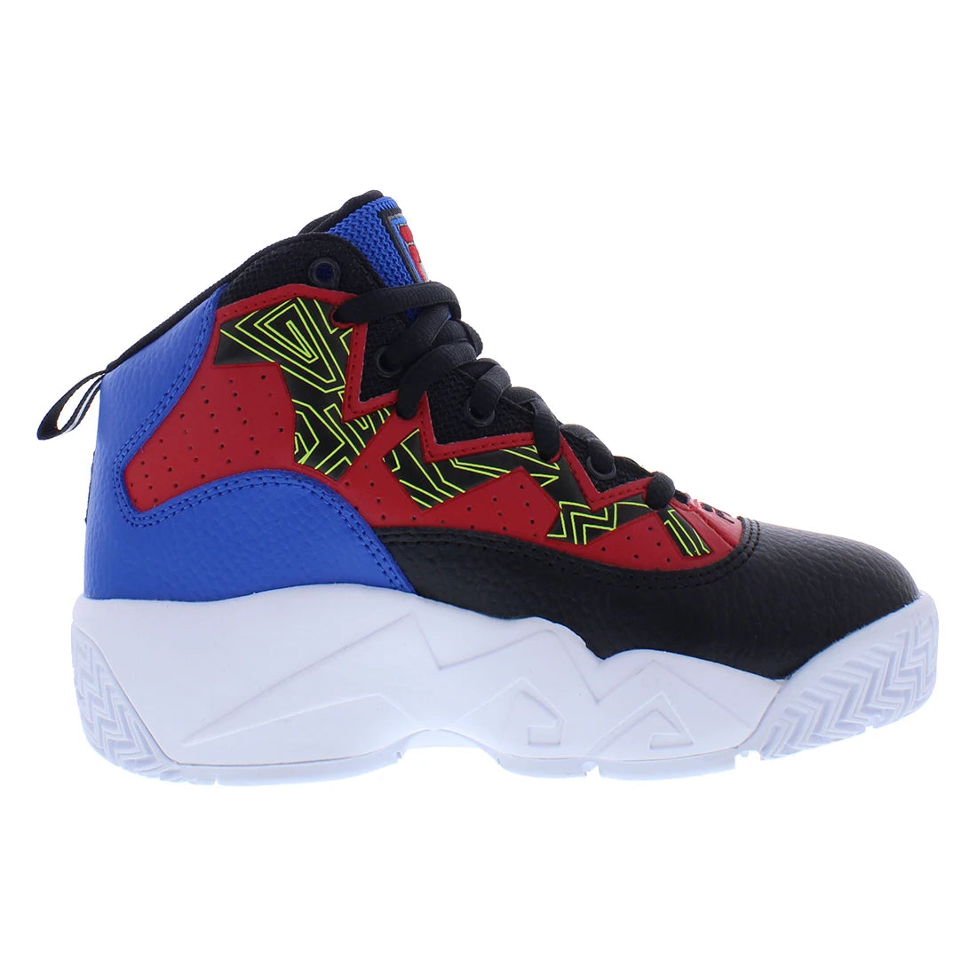 Fila Mb Boys Shoes Color: Red/Black  100% Authentic