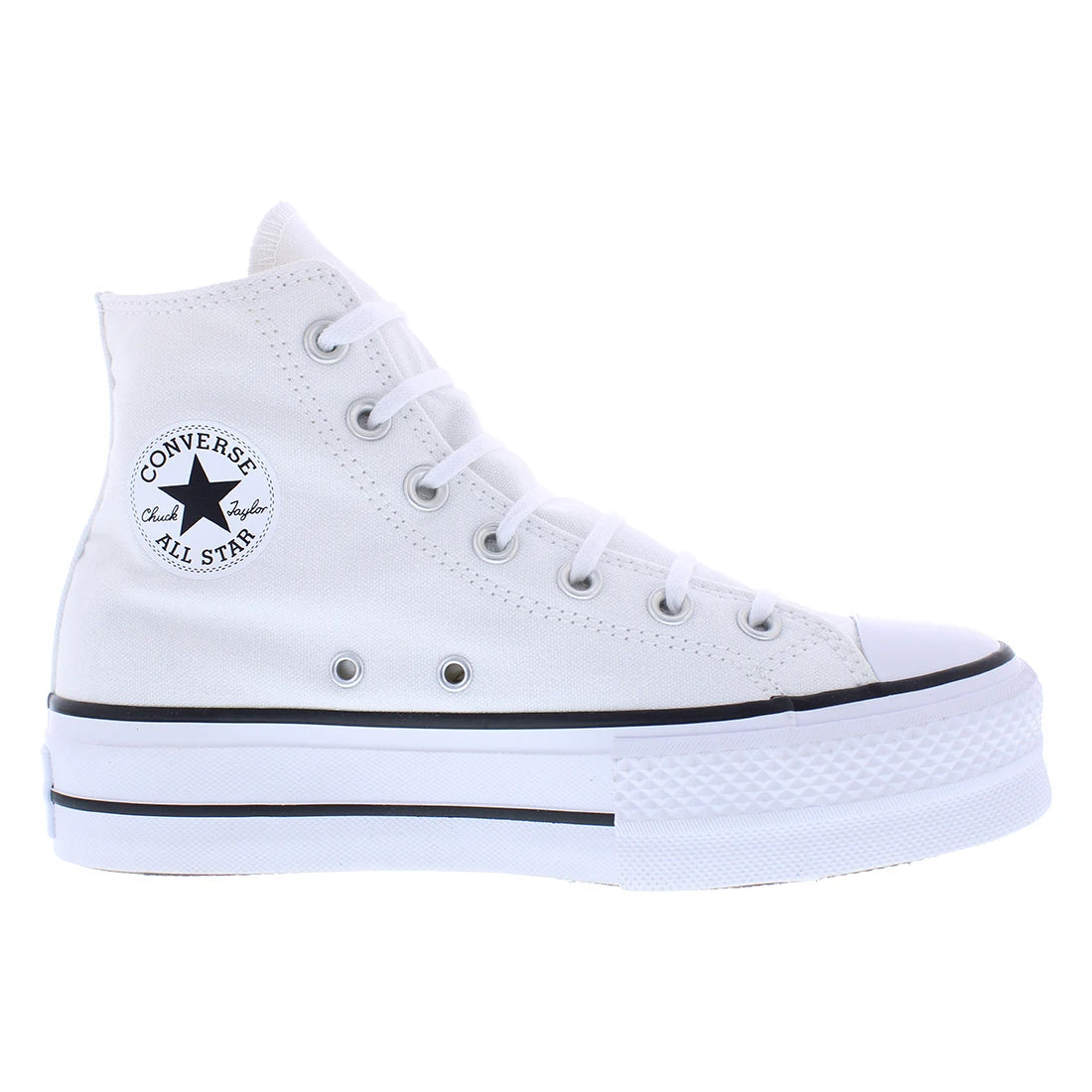 Converse Chuck Taylor All Star Lift High Platform Womens Shoes Color: White/Black | 100% Authentic