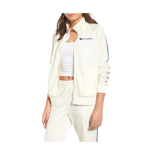 For Track Jacket Girls Color Chalk White 100% Authentic Model MSS-JL435293Z