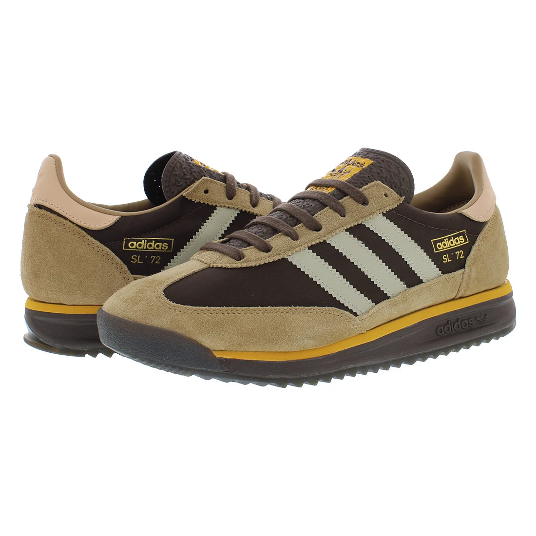 For SL 72 RS Originals Mens Shoes Brown Color Comfortable Walking Shoes Model IG4645 Made in China 100% Authentic