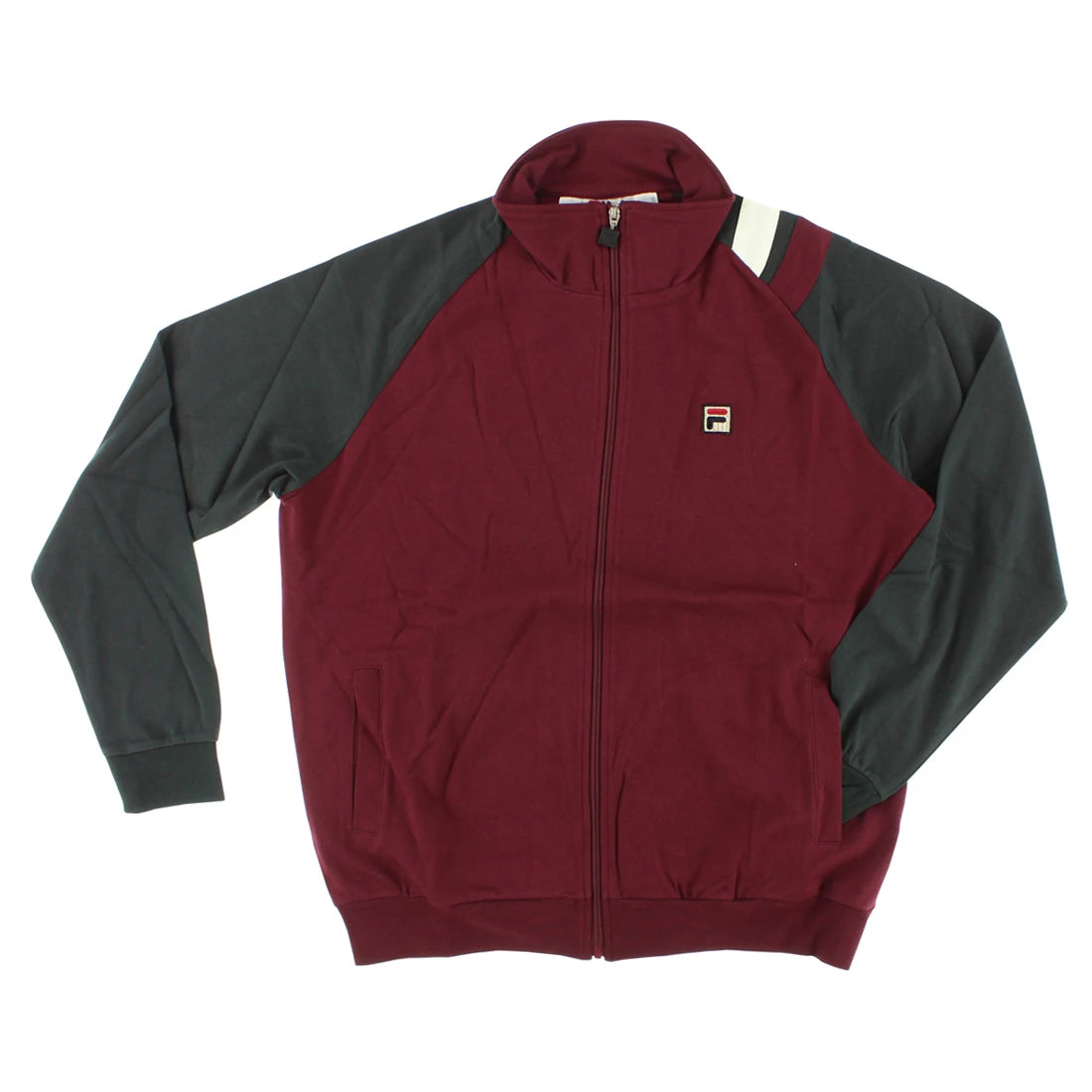 For Manzella Coated ODM Jacket Men Red Grey White Pattern Street Wear Zippered Stand Collar Fleece Front Autumn Regular Fit