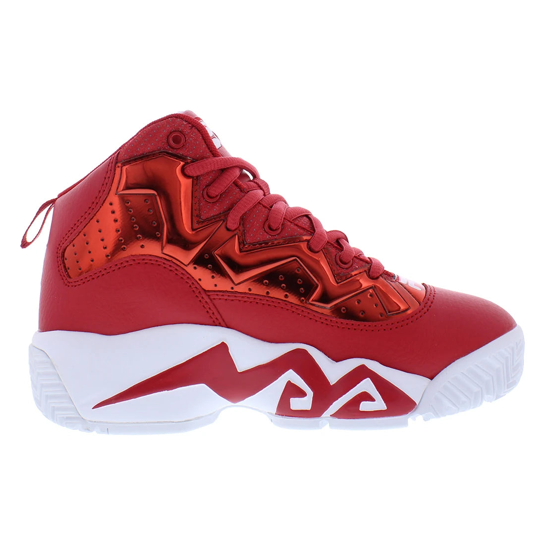 Fila Mb Night Walk Boys Shoes Color: Red/White  100% Authentic