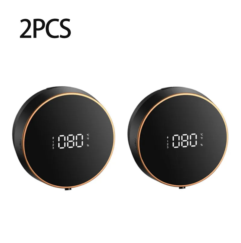 Wall Mount Automatic Foam Soap Dispensers LED Display Electric Touchless Infrared Sensor Foam Machine Liquid Dispensary