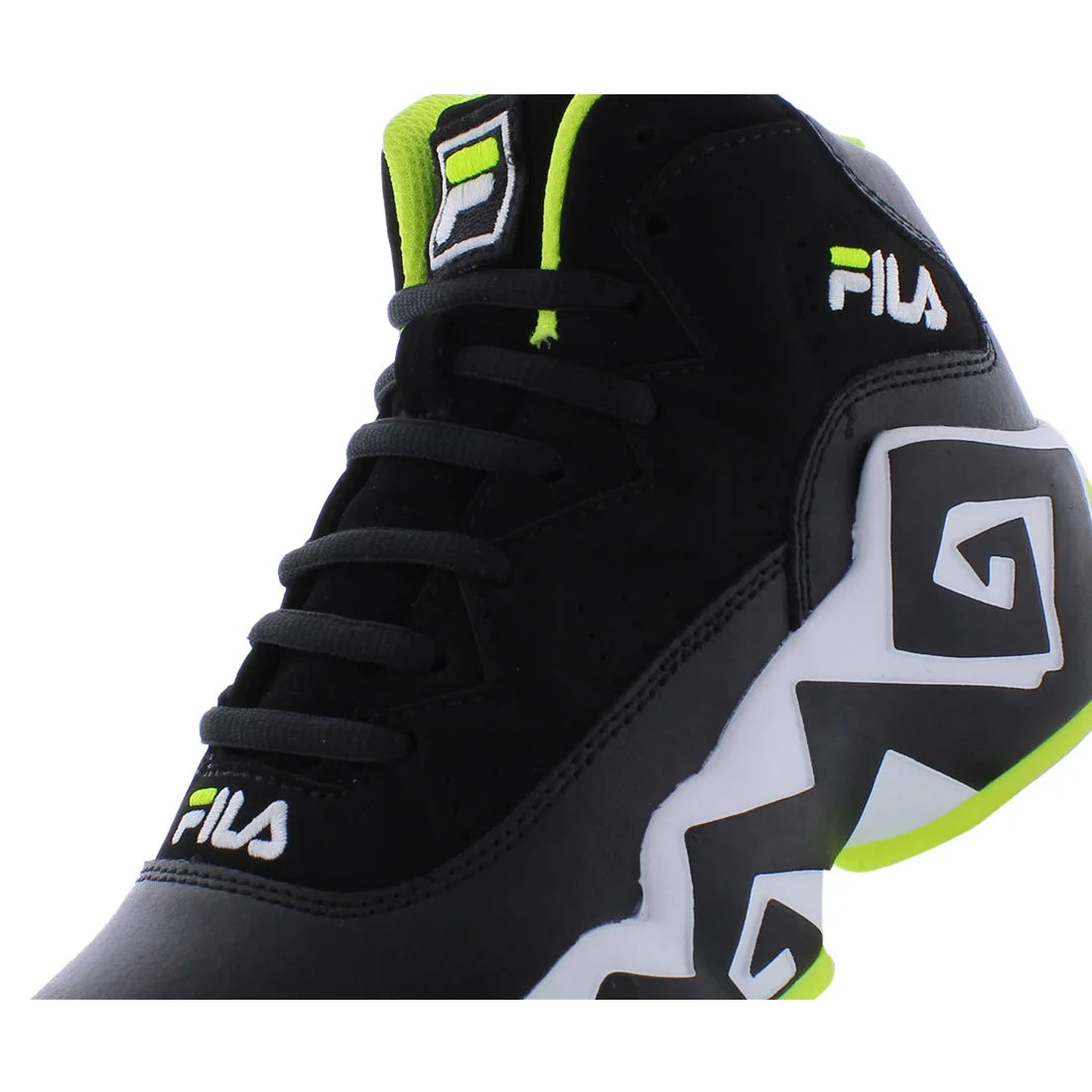 Fila Mb Boys Shoes Color: Black/Yellow  100% Authentic