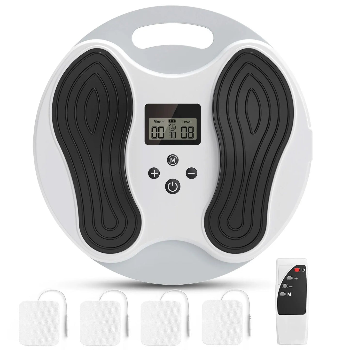 Electric Foot Massager, EMS TENS Low Frequency Pulse Massage Device for Improve Blood Circulation and Muscle Relax, Home Use