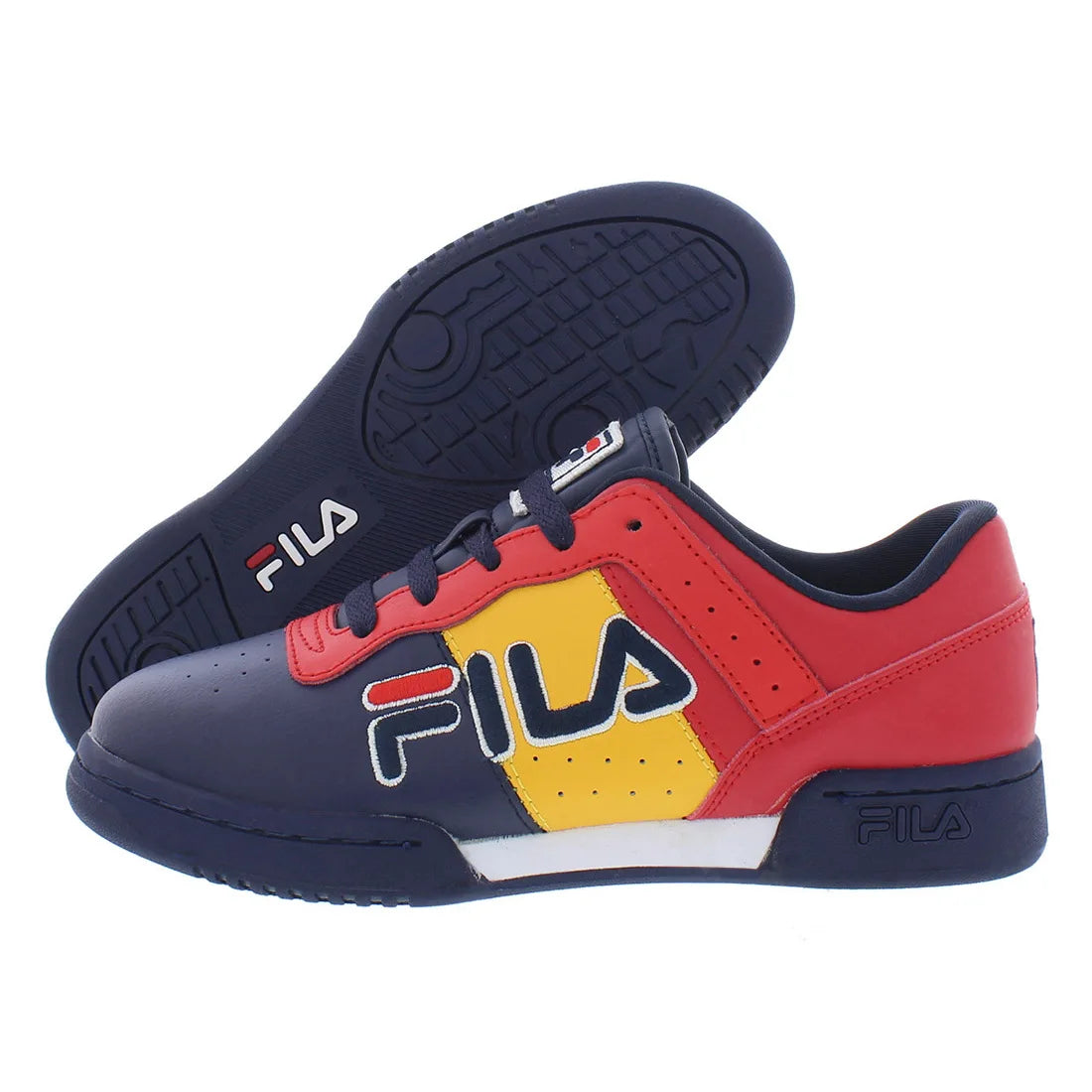 For Original Fitness Boys Shoes Color Navy/Red 100% Authentic China Model 3FM00410638
