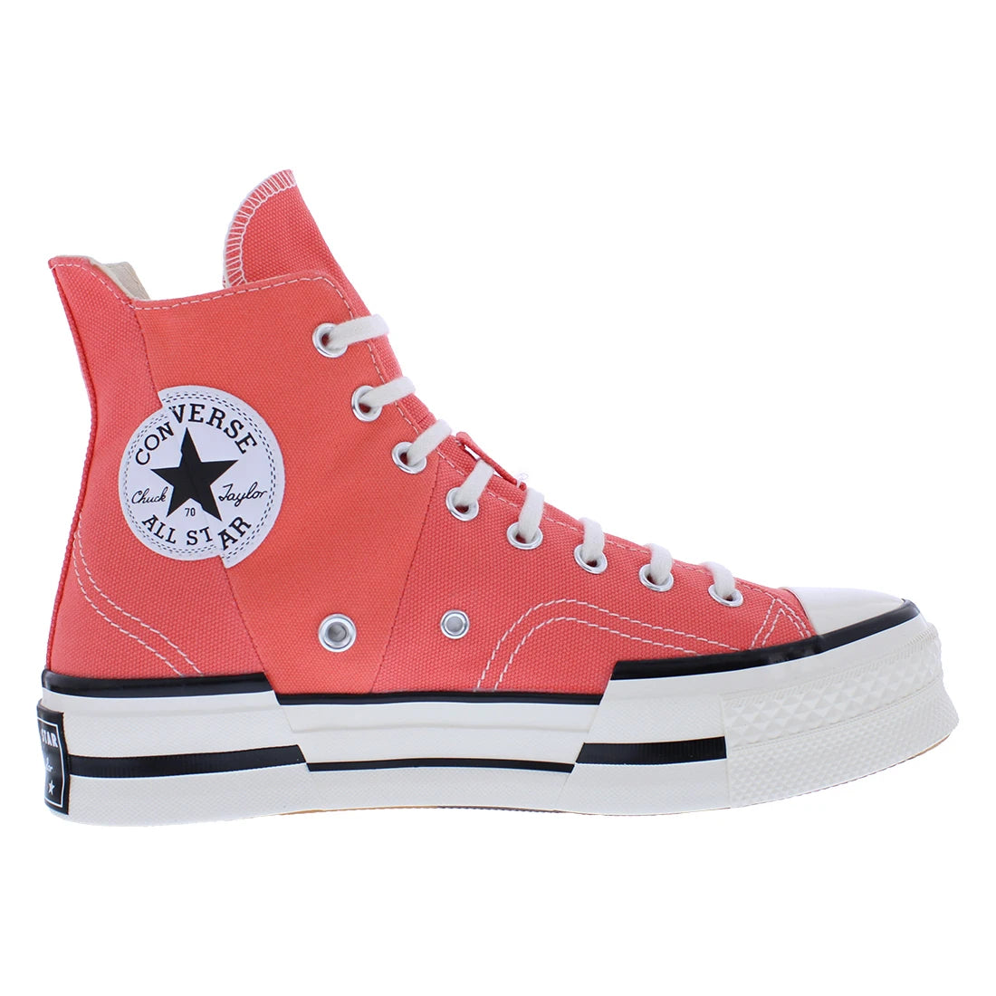 Converse Chuck 70 Plus High Unisex Shoes Color: Watermelon Slushy/White/Black | 100% Authentic