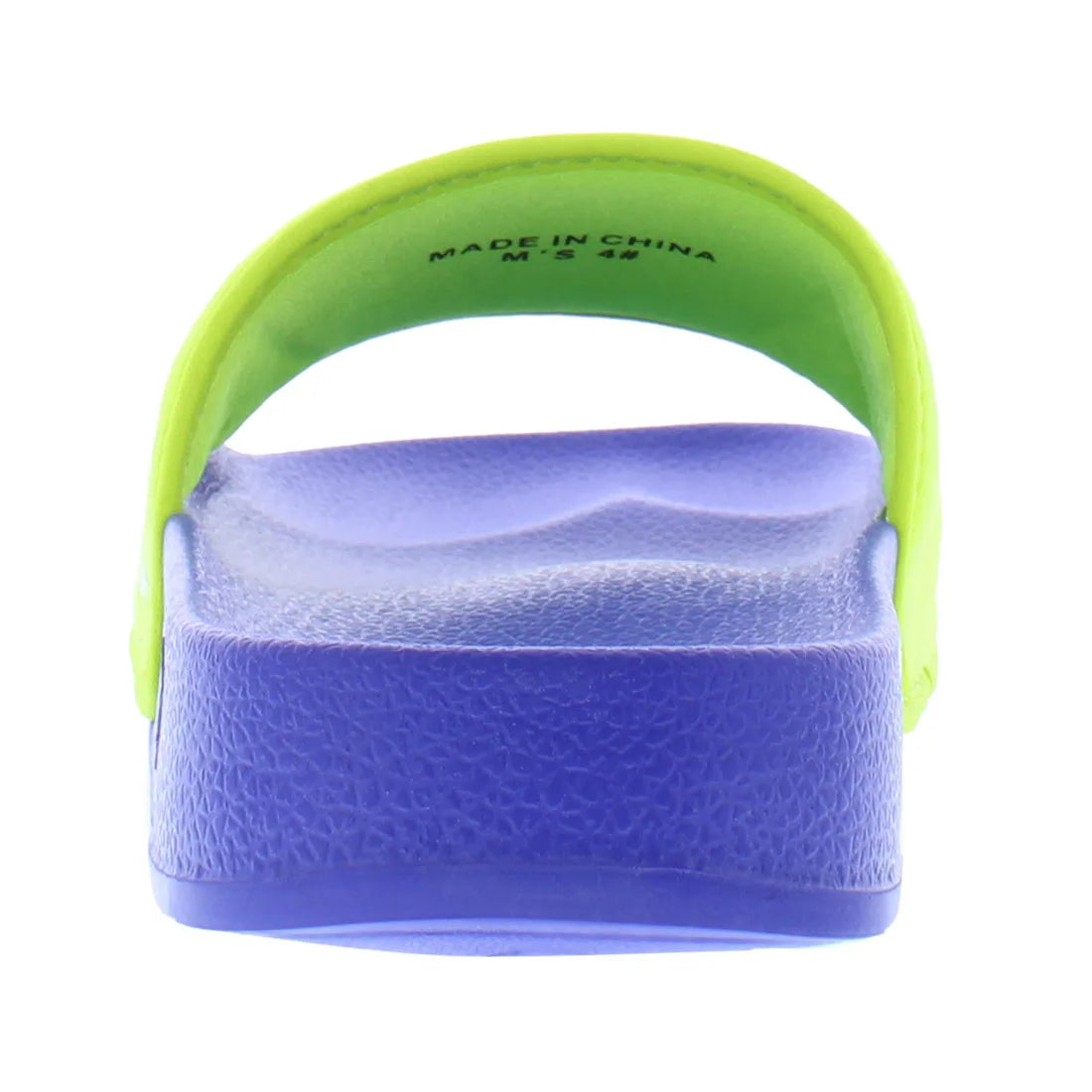 Fila Men's Drifter X BNP Slide Sandals Blue/Neon/White Color | 100% Authentic