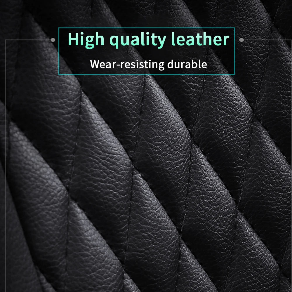 Black Green Car Seat Covers  5-Seats Protection Cushion Ct0008  Universal Seat Cover