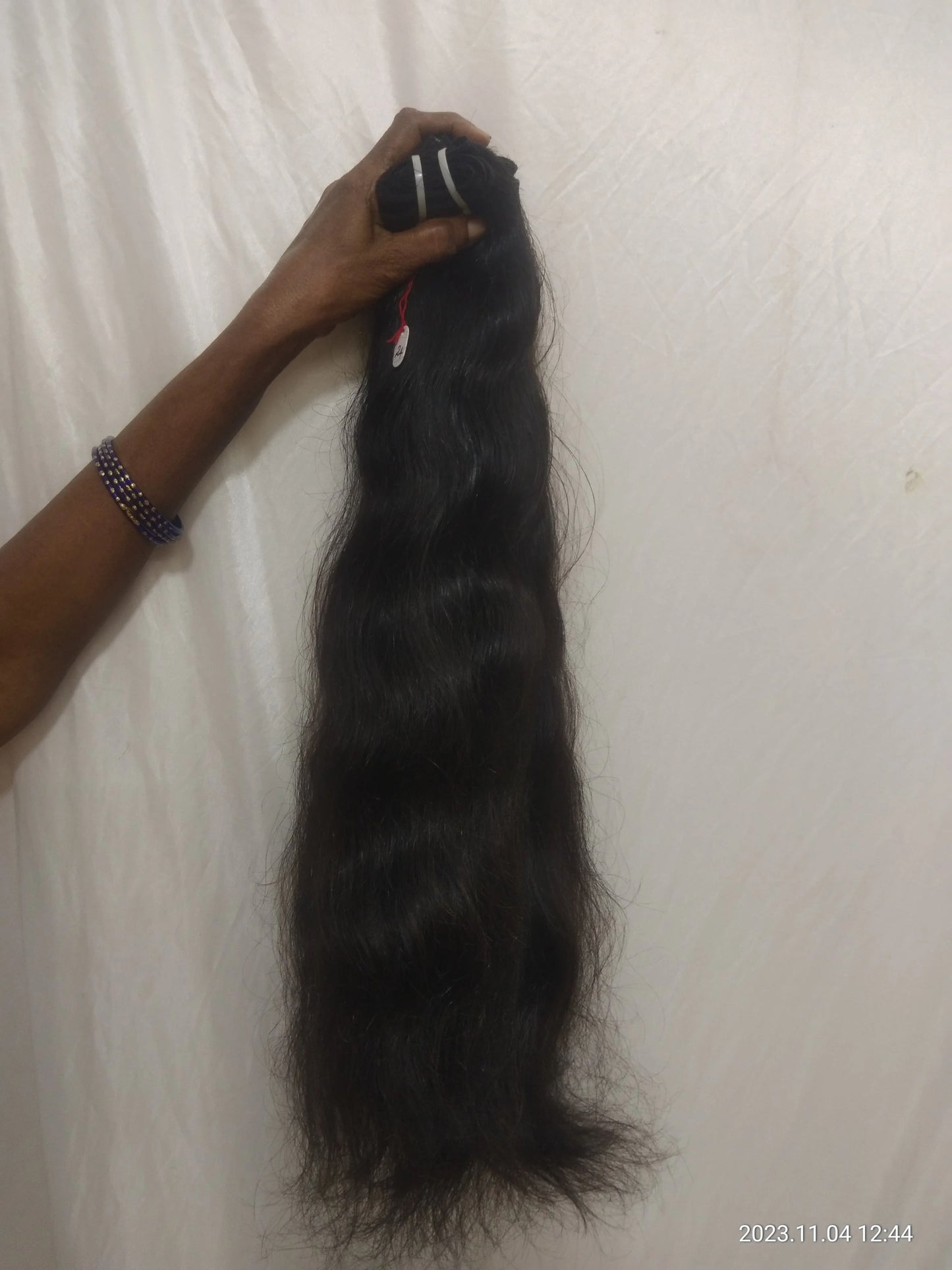 100% Virgin Indian Bulk Human Hair Pure Remy with Loose Deep and Natural Wave Styles Natural Color