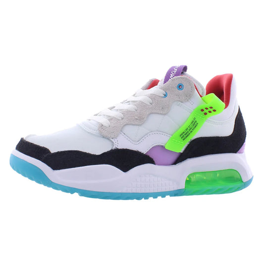 Jordan Jordan Ma2 Womens Shoes Color: White/University Red/Black  100% Authentic