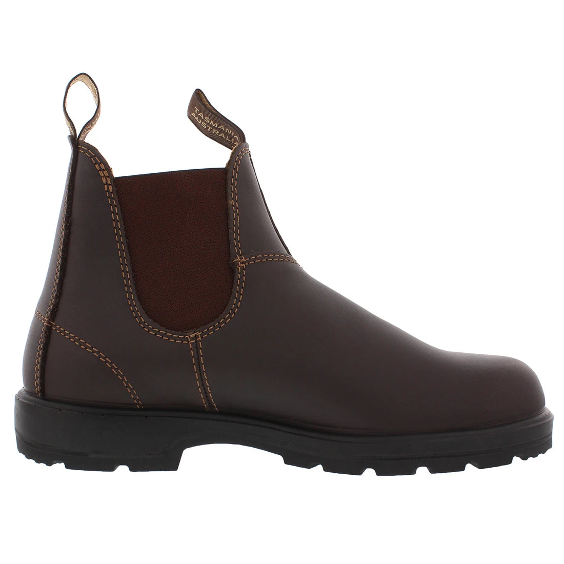 Blundstone Elastic Sided Lined Unisex Shoes Color: Walnut  100% Authentic