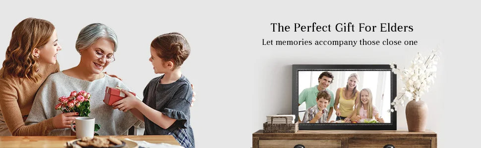 15.6 inch built in 32GB WiFi Large touch ips digital photo frame 1920*1080 Digital Frame via Uhale app