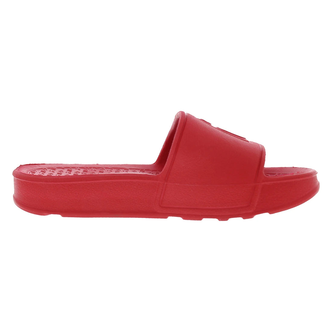 Fila Sleek Slide BX GS Boys Shoes Color: Fila Red/White/Fila Red  100% Authentic