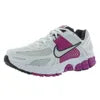 For Air Zoom Vomero 5 Womens White Metallic Platinum Pure Platinum Hot Fuchsia Shoes | 100% Authentic