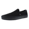 For Unisex Classic Slip-On Skateboarding Shoes Black Size 10 Model MSS-VN000EYEBKA China | 100% Authentic