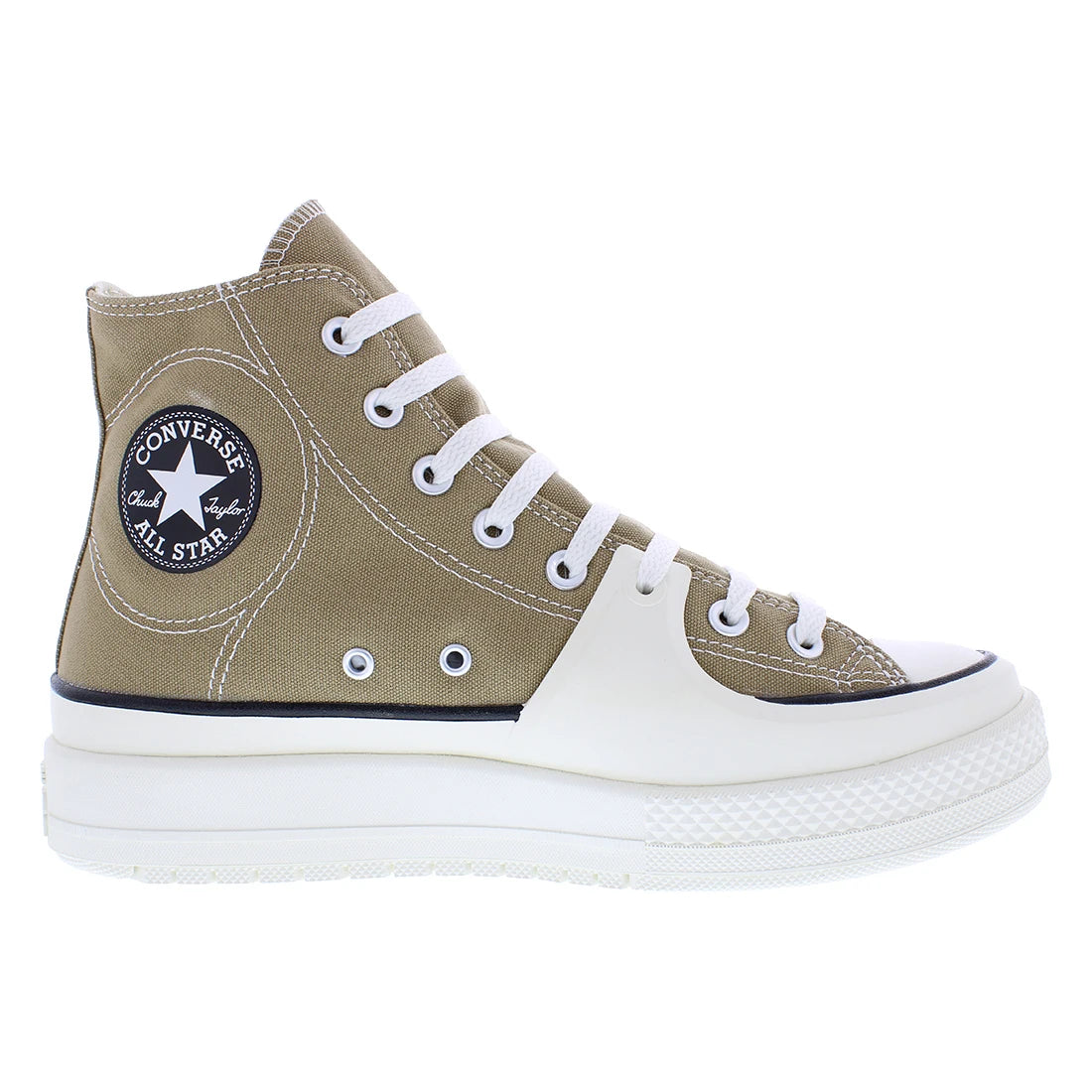 Converse Chuck Taylor All Star Construct High Platform Unisex Shoes Color: Roasted/Black/Egret  100% Authentic