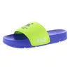 Fila Men's Drifter X BNP Slide Sandals Blue/Neon/White Color | 100% Authentic