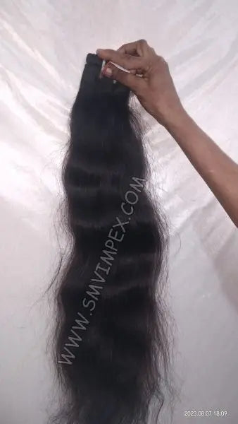 100% Virgin Indian Bulk Human Hair Pure Remy with Loose Deep and Natural Wave Styles Natural Color