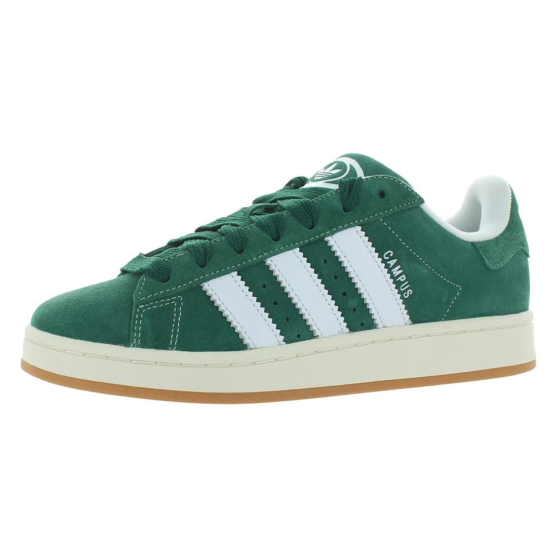 For Men's Campus 00s Retro Fashion Sneakers Dark Green/Cloud White Soft Mesh Lining MD Insole Trendy Walking Shoes Made China