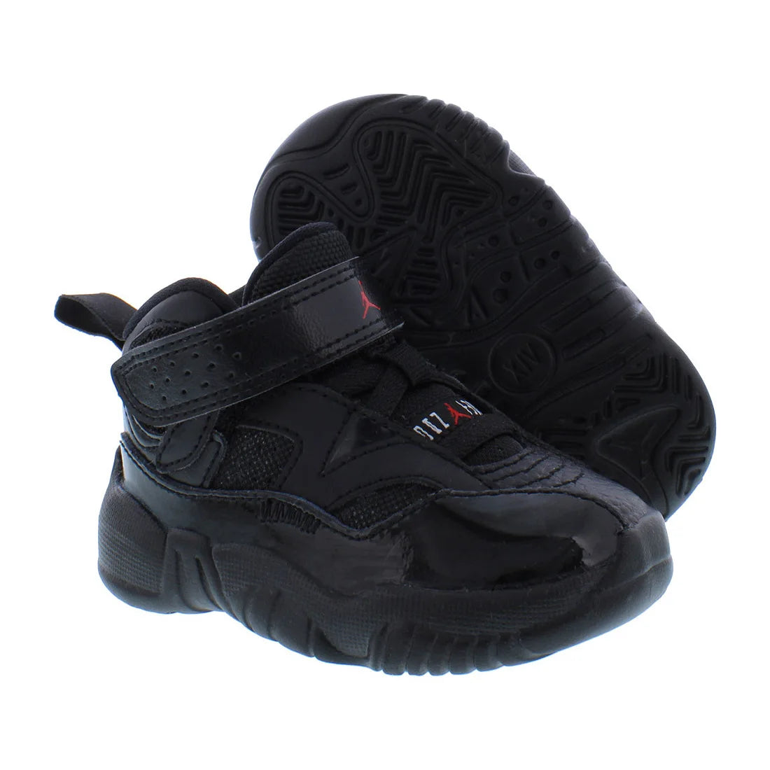 Jordan Jumpman Two Trey Infant/Toddler Shoes Color: Black  100% Authentic