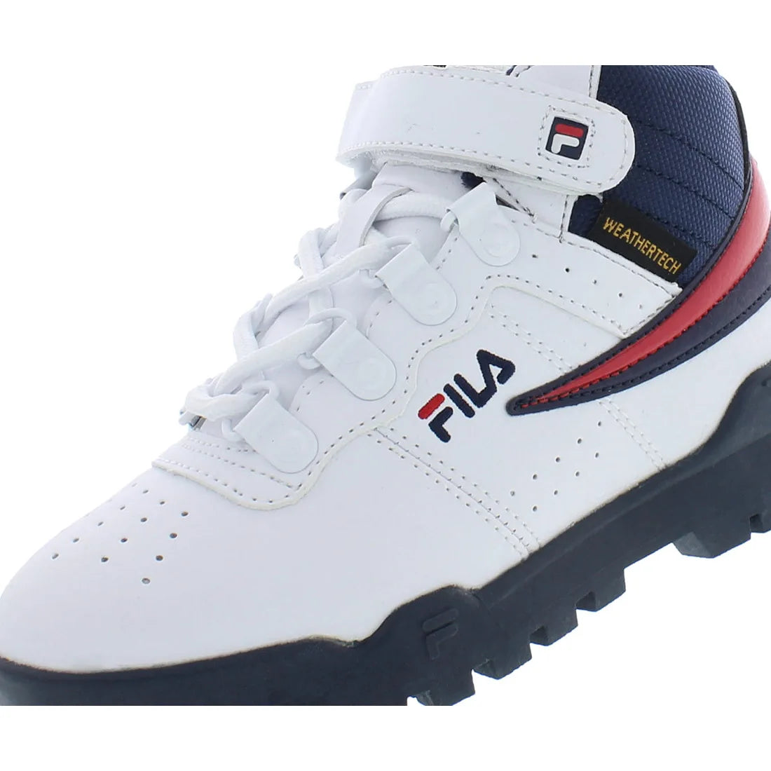 Fila F-13 Weather Tech Boys Shoes Color: White/Navy  100% Authentic