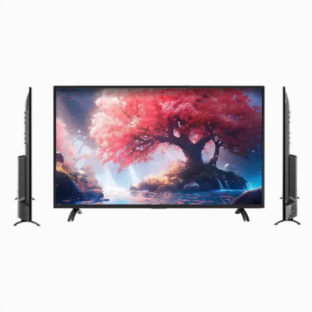 32/50 Inch Smart TV 4K Ultra HD LED  TVs Televisions LED  Inch Flat Display Screen Stand Supports Flash Drive, Ideal for Indoor