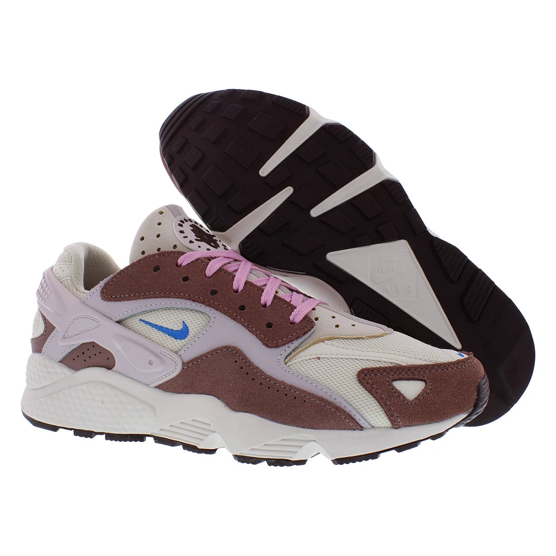 For Air Huarache Runner Men's Athletic Fashion Sneakers Light Orewood Brown/Photo Blue/Earth Color EVA Insole Box Packed Made
