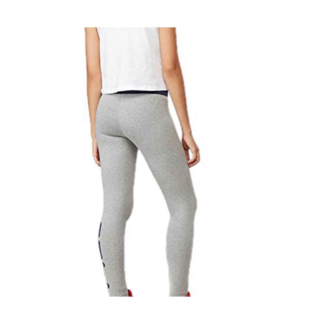 Fila Imelda Women's Active Leggings in Gray/Peacoat Color | 100% Authentic Made in China