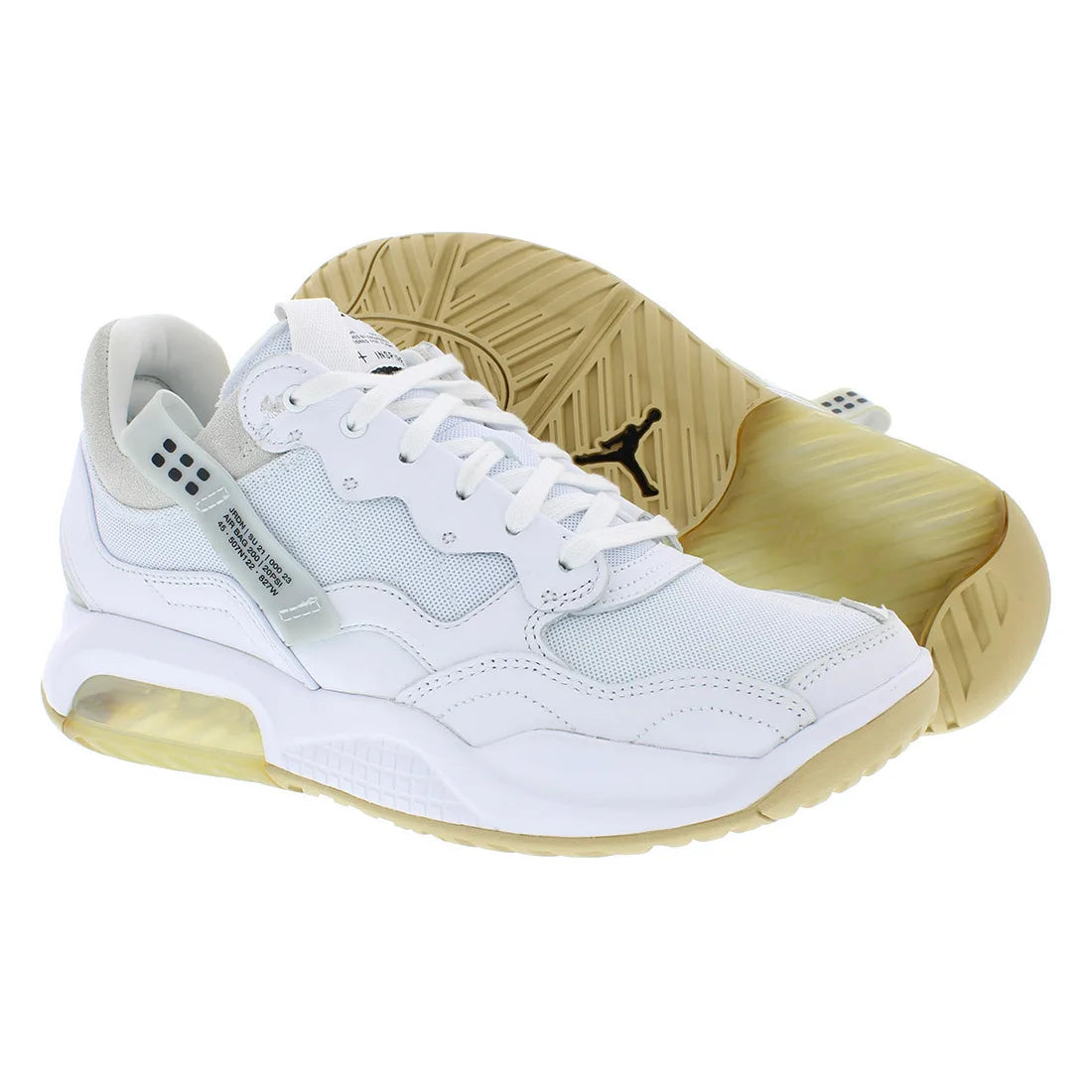 Jordan MA2 Womens Shoes Color: White/Black/Sesame  100% Authentic