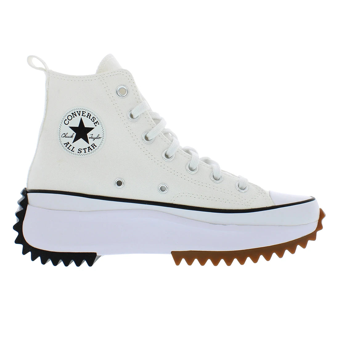 Converse Run Star Hike Hi Unisex Shoes Color: White/Black/Gum | 100% Authentic