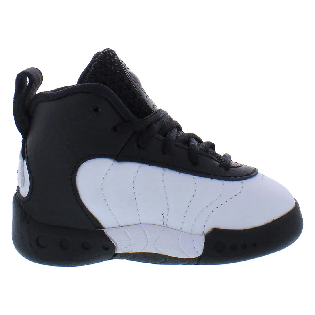 Jordan Jumpman Pro Infant/Toddler Shoes Color: White/Black  100% Authentic