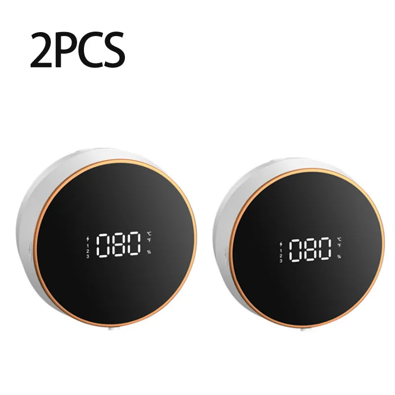 Wall Mount Automatic Foam Soap Dispensers LED Display Electric Touchless Infrared Sensor Foam Machine Liquid Dispensary